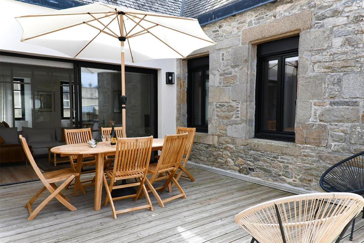 Ty Dag - Terre De Bas - Plein Centre Parking Prive Leilighet Roscoff Eksteriør bilde